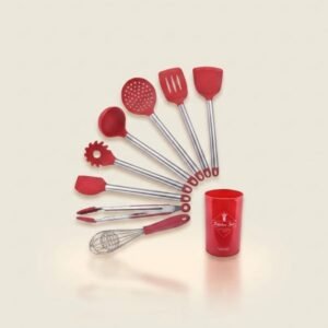 Stainless Steel Silicone Kitchen Utensil Set