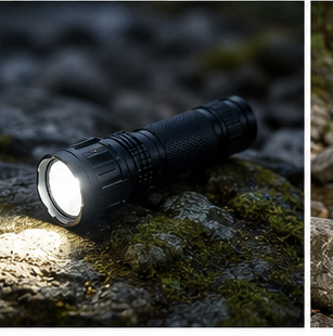 High Brightness LED Flashlight