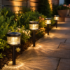 Solar Garden Path Lights Set