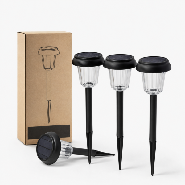 Solar Garden Path Lights Set